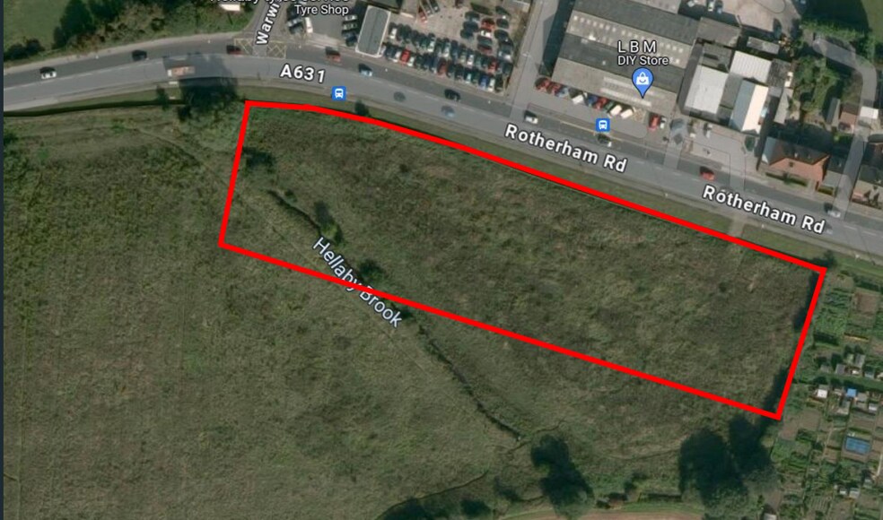 Land south of Rotherham Road, Rotherham à vendre - Photo principale – Image 1 sur 2