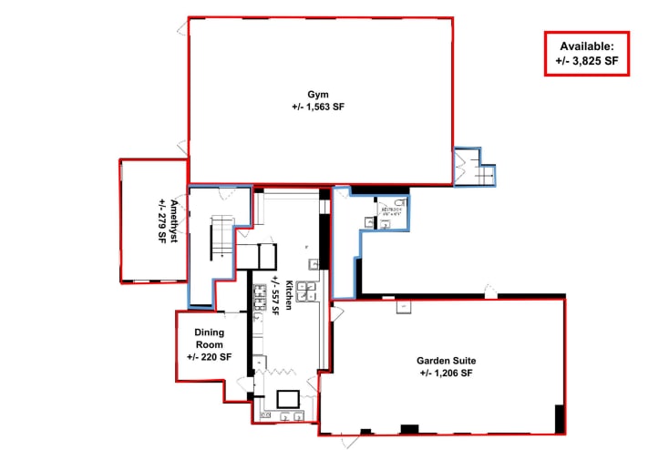125 E State St, Burlington, WI à louer Plan d’étage– Image 1 sur 1
