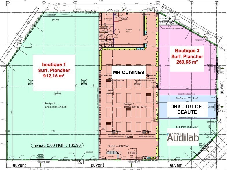 Local commercial dans Vendôme à louer - Plan d’étage – Image 2 sur 3