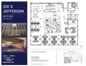 328 S Jefferson St, Chicago, IL à louer Plan d’étage– Image 1 sur 11