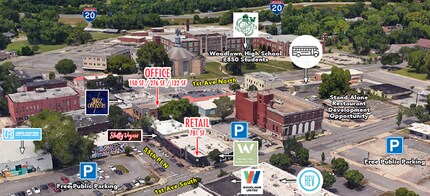 5528 1st Ave S, Birmingham, AL - Vue aérienne  vue de carte