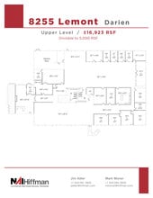 8255 Lemont Rd, Darien, IL à louer Plan d’étage– Image 1 sur 1
