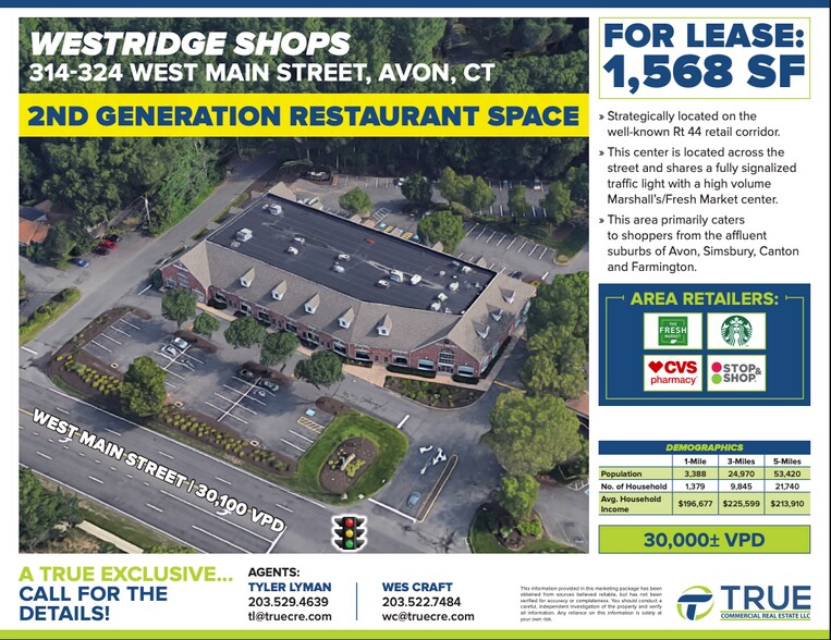 300 W Main St, Avon, CT à louer - Photo de l’immeuble – Image 1 sur 1