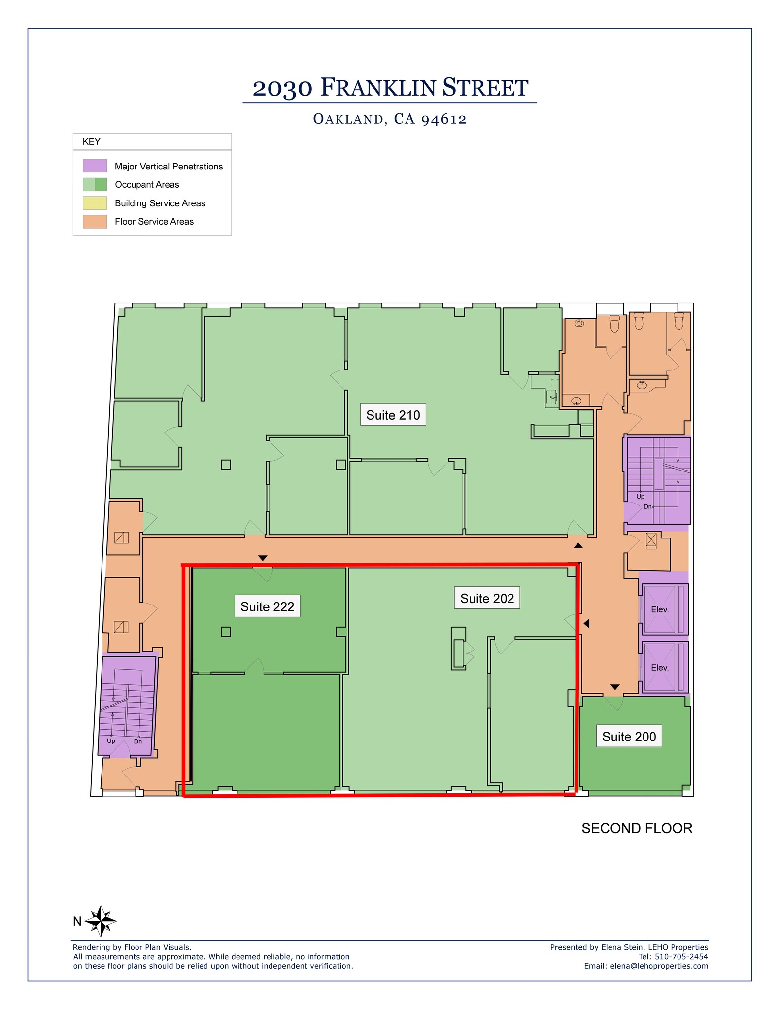 2030 Franklin St, Oakland, CA à louer Plan de site– Image 1 sur 1