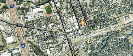 302 E Main St, Round Rock, TX - Vue aérienne vue de carte - Image1