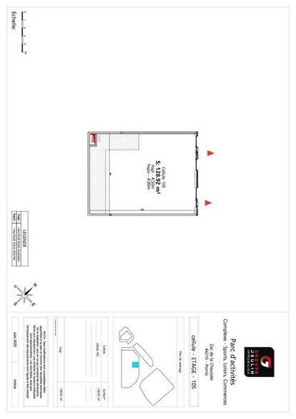 Local commercial dans Pornic à vendre - Plan d’étage – Image 2 sur 3
