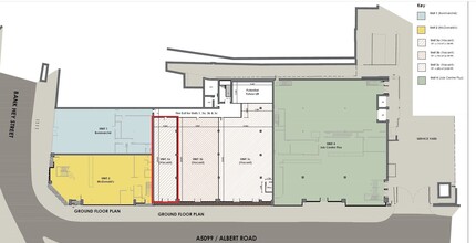 1-4 Albert Rd, Blackpool à louer Plan de site– Image 1 sur 1