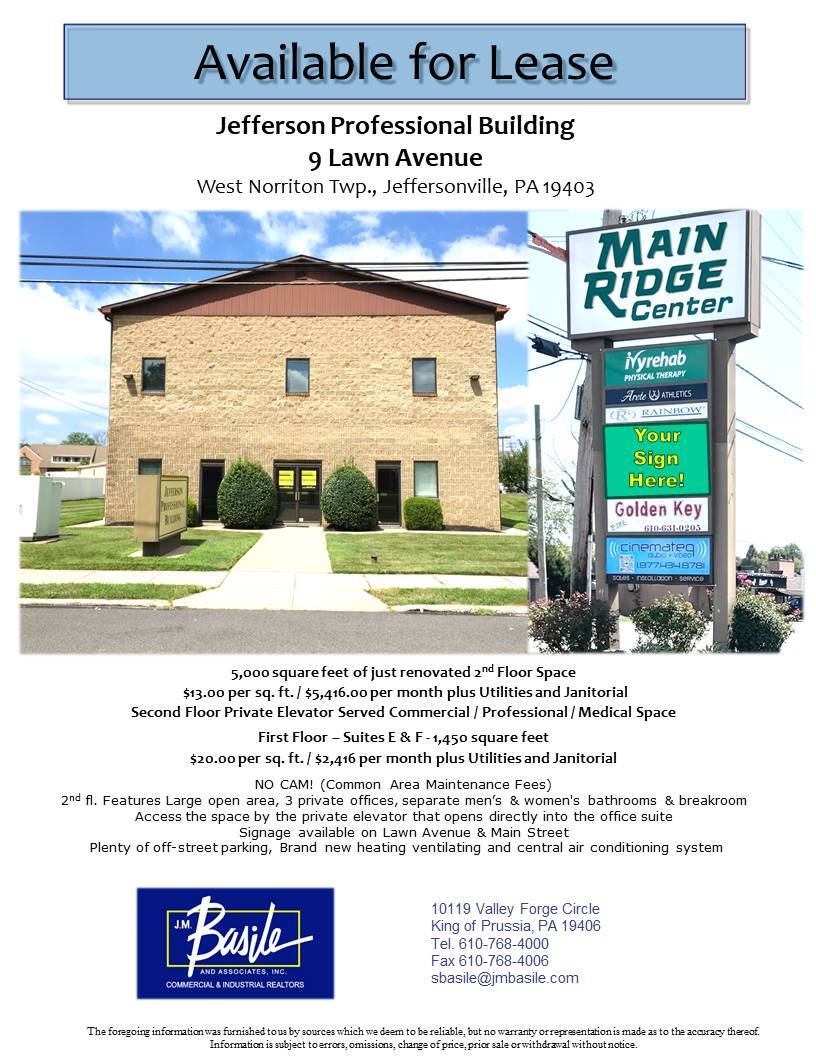 2450-2460 W Main St, Norristown, PA à louer Photo intérieure– Image 1 sur 1