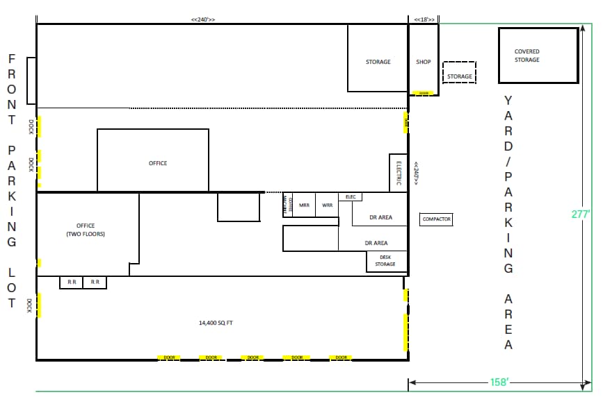 610 Quarry Rd, San Carlos, CA à louer Plan de site– Image 1 sur 2