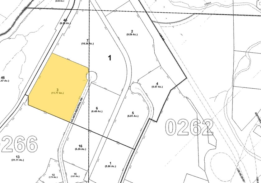 3700 Atlanta Industrial Pky N, Atlanta, GA à louer - Plan cadastral – Image 3 sur 5