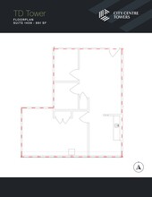 10088 102 Ave NW, Edmonton, AB à louer Plan de site– Image 1 sur 1