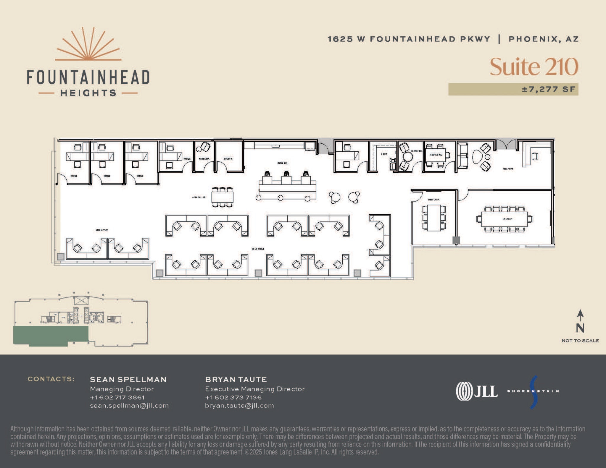 1601 W Fountainhead Pky, Tempe, AZ à louer Plan d’étage– Image 1 sur 1