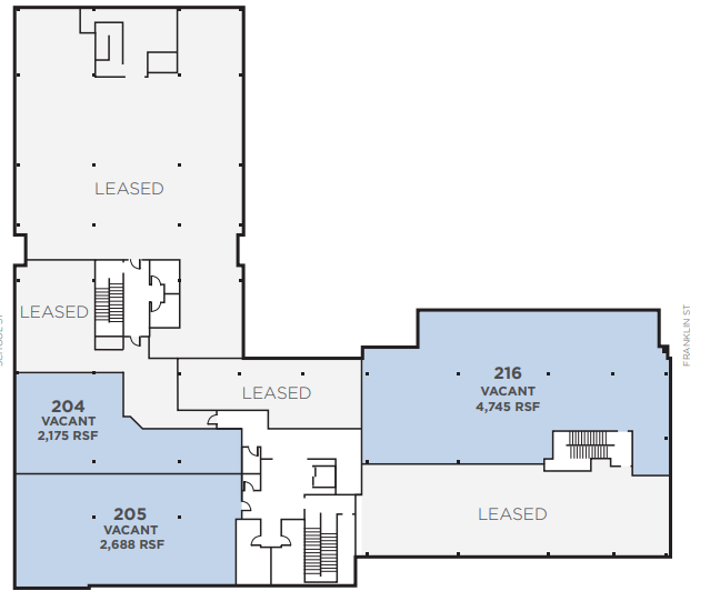 1401-1485 1st St, Napa, CA à louer Plan d’étage– Image 1 sur 1