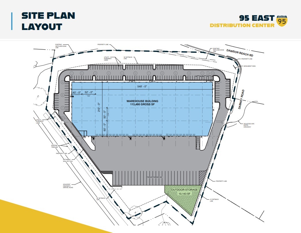 13600 Dabney Rd, Woodbridge, VA à louer Plan de site– Image 1 sur 8