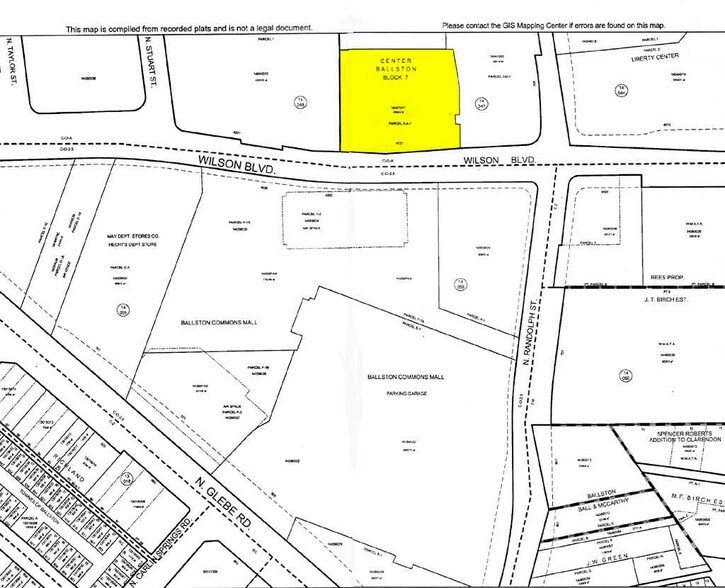 4121 Wilson Blvd, Arlington, VA à louer - Plan cadastral – Image 2 sur 7