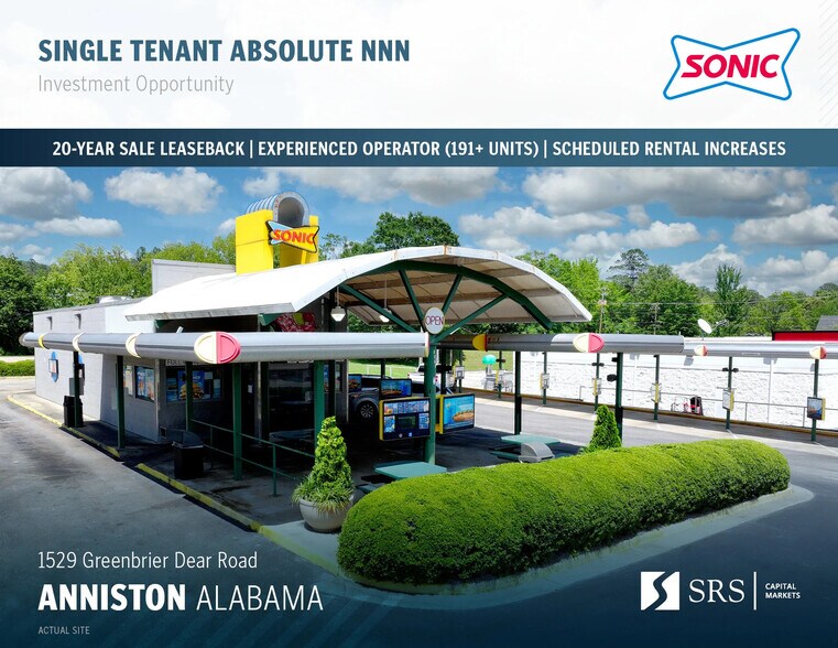 1529 Greenbrier Dear Rd, Anniston, AL à vendre - Photo de l’immeuble – Image 1 sur 7