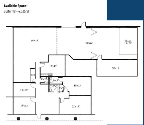 11601 Plano Rd, Dallas, TX à louer Plan d’étage– Image 1 sur 1
