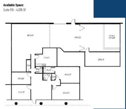 11601 Plano Rd, Dallas, TX à louer Plan d’étage– Image 2 sur 2