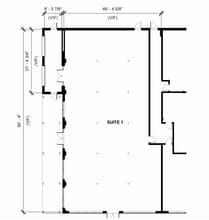 1449 Smokey Park Hwy, Candler, NC à louer Plan d’étage– Image 1 sur 1