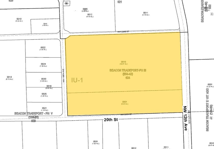 11231 NW 20th St, Miami, FL à louer - Plan cadastral – Image 2 sur 42