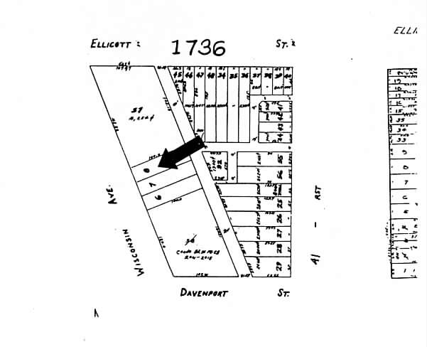 4837-4839 Wisconsin Ave NW, Washington, DC à louer - Plan cadastral – Image 2 sur 5