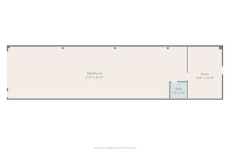 1305 Industrial Dr, Royse City, TX à louer Plan d’étage– Image 2 sur 15