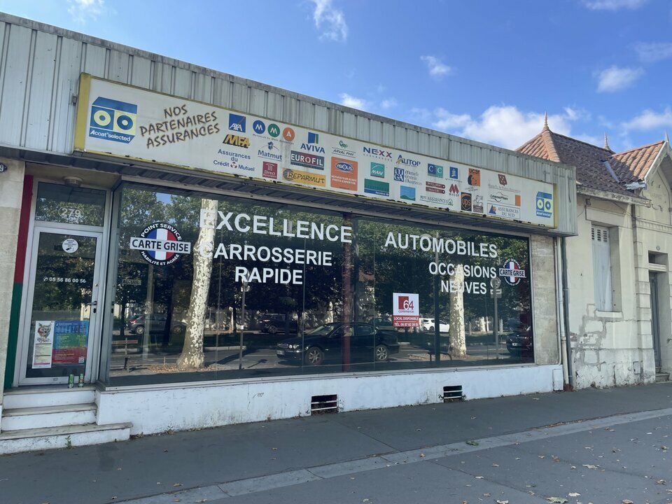 Local commercial dans Bordeaux à louer Photo de l’immeuble– Image 1 sur 2