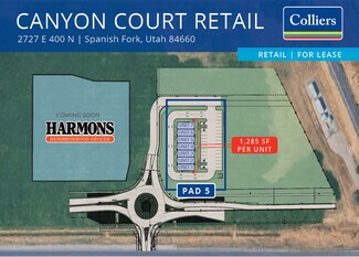 Plus de détails pour 2727 E 400 N, Spanish Fork, UT - Local commercial à louer