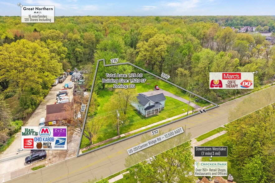 30661 Center Ridge Rd, Westlake, OH à vendre - Photo de l’immeuble – Image 3 sur 9