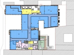 88-90 Rue Cardinet, Paris à louer Plan d’étage– Image 2 sur 3