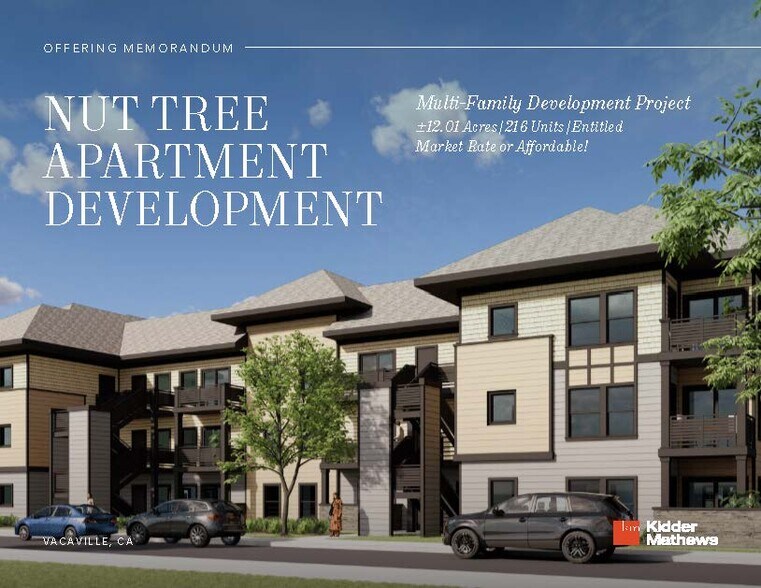 The Nut Tree Apartment Development, Vacaville, CA à vendre - Photo de l’immeuble – Image 1 sur 1