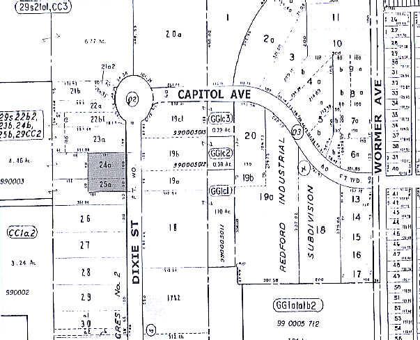 12221 Dixie, Redford, MI à vendre - Plan cadastral – Image 3 sur 3