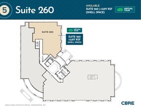 2865 Siena Heights Dr, Henderson, NV à louer Plan d’étage– Image 1 sur 1