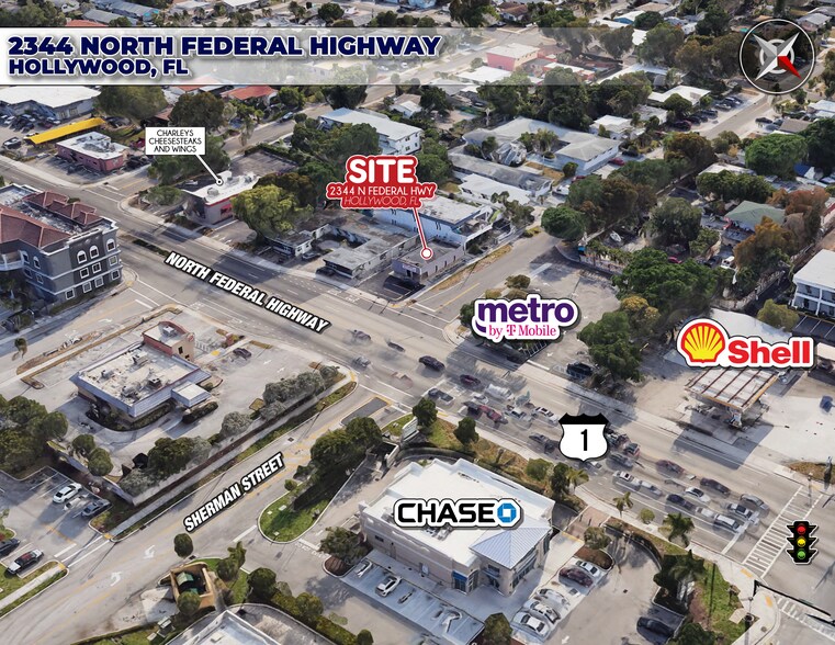 2344 N Federal Hwy, Hollywood, FL à louer - Photo de l’immeuble – Image 1 sur 15