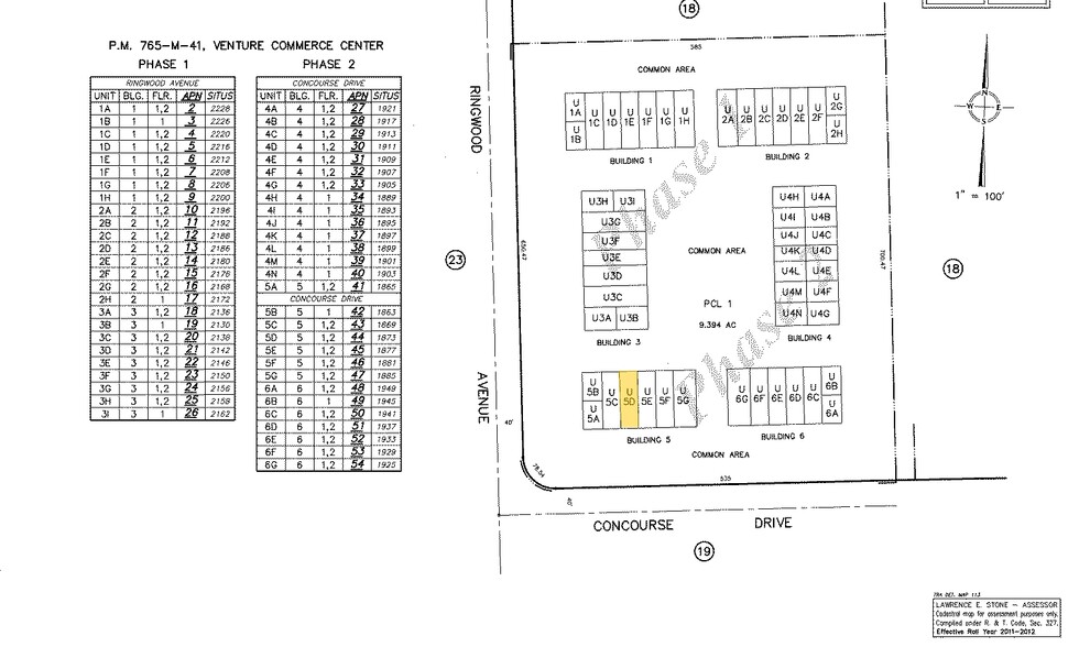 1863-1885 Concourse Dr, San Jose, CA à louer - Plan cadastral – Image 3 sur 19