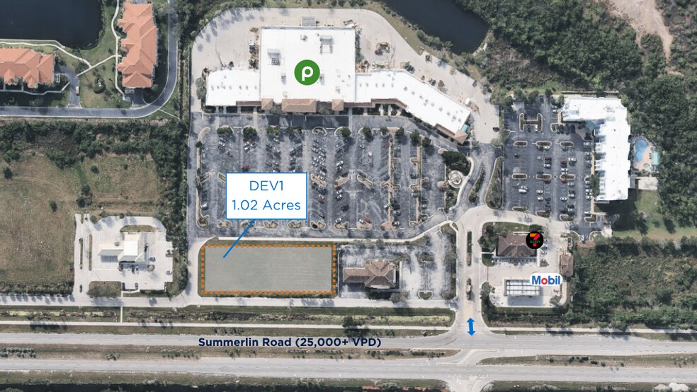 20231 Summerlin Rd, Fort Myers, FL à louer - Aérien – Image 2 sur 3