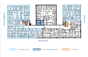 645 Fort St, Victoria, BC à louer Plan d’étage– Image 1 sur 1