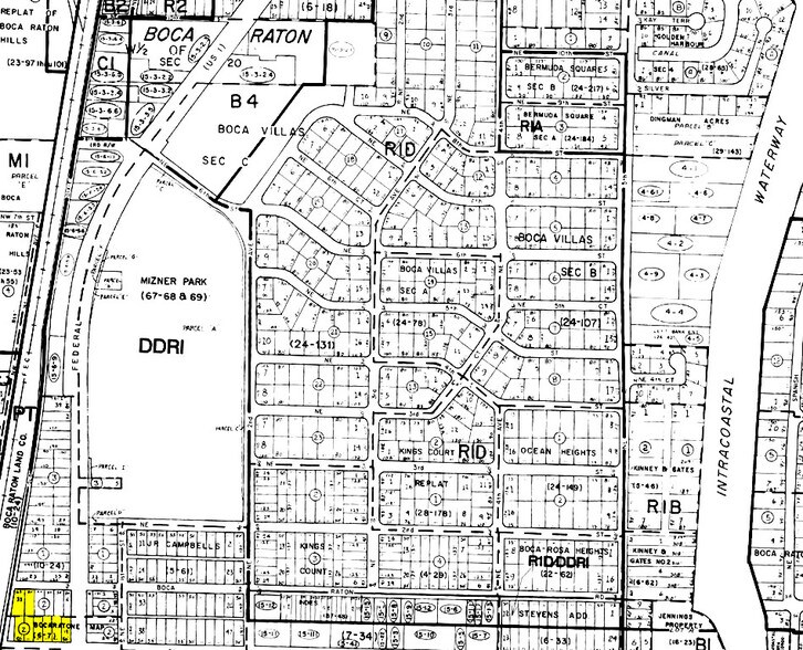 1 N Federal Hwy, Boca Raton, FL à louer - Plan cadastral – Image 2 sur 15