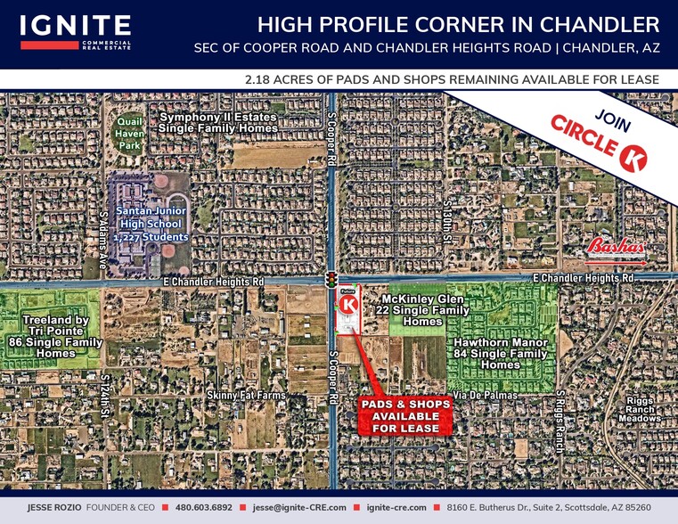 S Cooper Rd & Chandler Heights Rd, Chandler, AZ à louer - Photo de l’immeuble – Image 1 sur 7