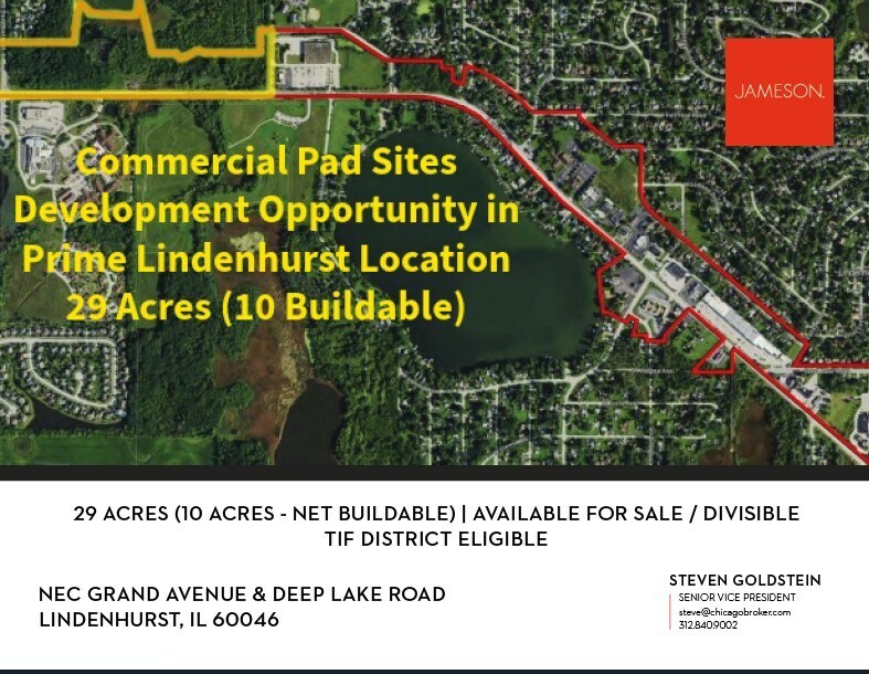 NEC Grand Ave & Deep Lake Rd, Lindenhurst, IL à vendre Photo de l’immeuble– Image 1 sur 2