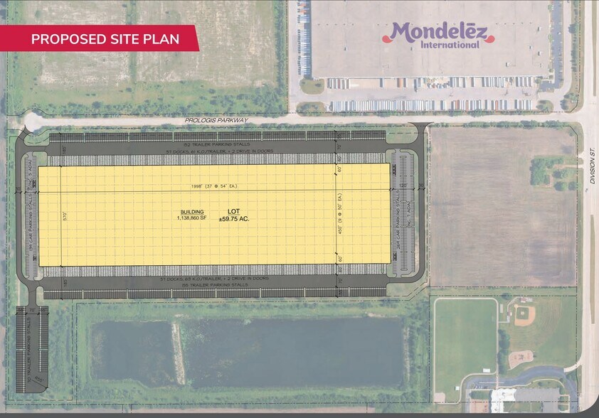 Route 47, Morris, IL à louer - Plan de site – Image 2 sur 2