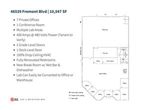 46531-46539 Fremont Blvd, Fremont, CA à louer Plan d’étage– Image 1 sur 42