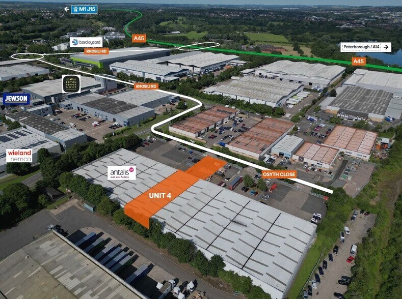 Osyth Clos, Northampton à louer - Photo de l’immeuble – Image 3 sur 4