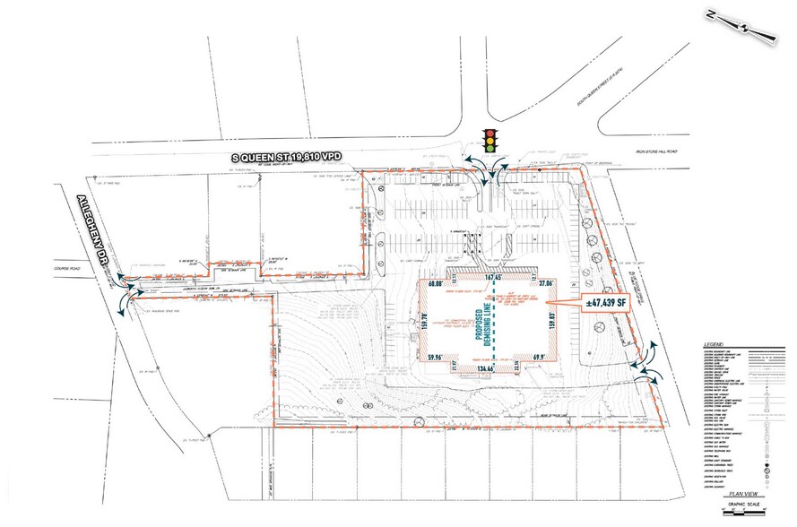 2720 S Queen St, Dallastown, PA à louer - Plan de site – Image 2 sur 2