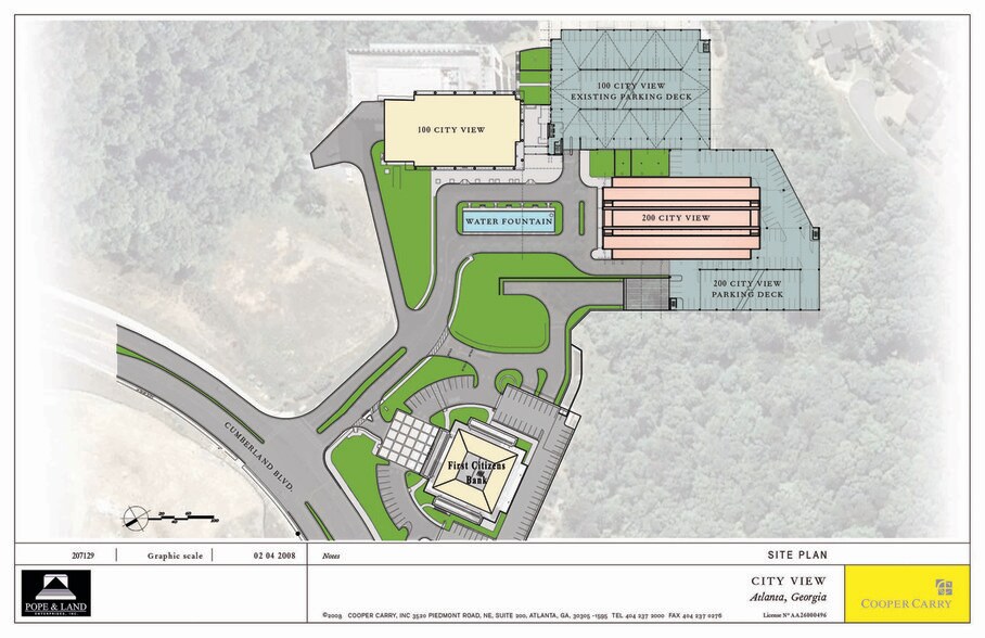 3340 Cumberland Blvd, Atlanta, GA à louer - Plan de site – Image 2 sur 2