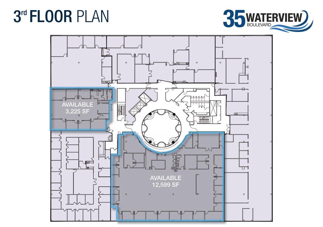 35 Waterview Blvd, Parsippany, NJ à louer Plan d’étage– Image 1 sur 1