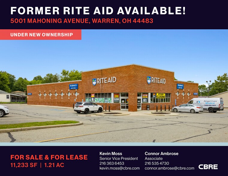 5001 Mahoning Ave NW, Warren, OH à louer - Photo de l’immeuble – Image 1 sur 4