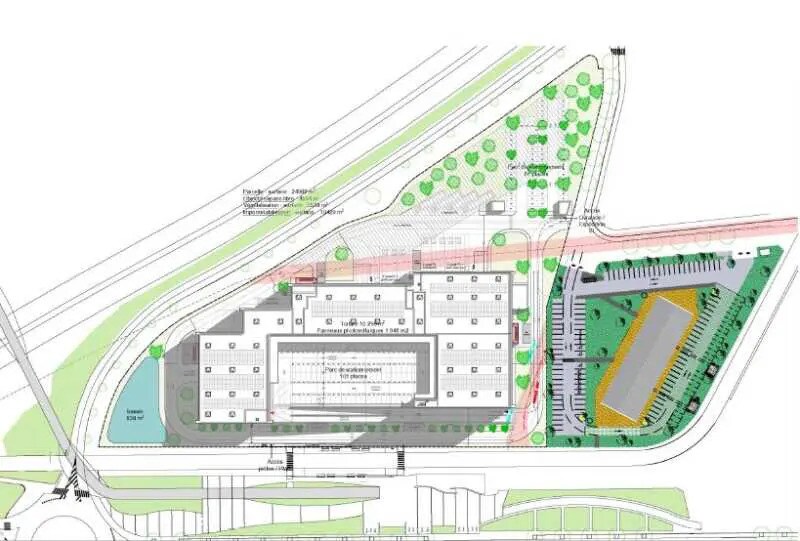 Local d’activités dans Valenton à louer - Plan d’étage – Image 3 sur 5