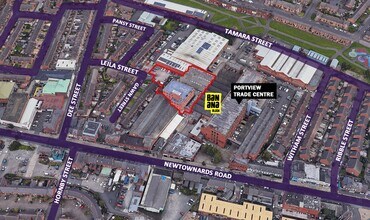 302 Newtownards Rd, Belfast, CAT - VUE AÉRIENNE  vue de carte