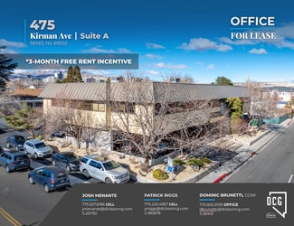 Plus de détails pour 475 Kirman Ave, Reno, NV - Bureau à louer